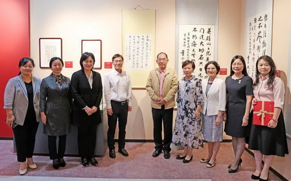 董必武手迹展在穗开幕！这幅手迹与一位尊龙凯时 “双百人物”有关......